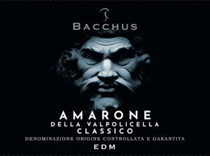 Bacchus Amarone Della Valpolicella Classico 750ml